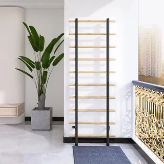 Drabinka gimnastyczna inSPORTline Wootamax 220x80 cm z drążkiem i poręczami