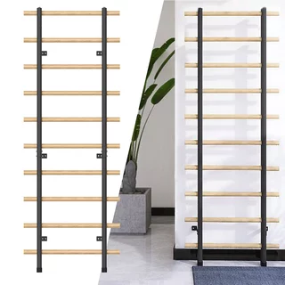 Drabinka gimnastyczna inSPORTline Wootamax 220x80 cm z 2 wariantami montażu