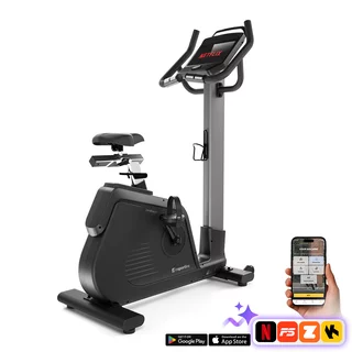 Profesjonalny rower treningowy stacjonarny inSPORTline ZenBike 600 ∙ Zwift, Kinomap i FitShow ∙ Bluetooth