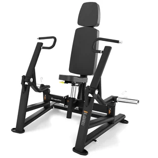 Maszyna do wyciskania na klatkę piersiową w siadzie inSPORTline Velocer ∙ plate loaded ∙ niezależne ramiona ∙ obciążenie 200 kg
