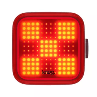 Lampka rowerowa tylna USB światło migające KNOG Blinder Grid