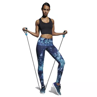 Damskie sportowe legginsy BAS BLACK Laguna - Niebieski