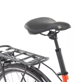 Miejski rower elektryczny z oświetleniem Levit Musca Urban HD 468 28" - Orange Pearl, 18" (160-180 cm)