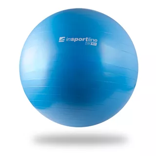 Piłka gimnastyczna do ćwiczeń fitness inSPORTline Lite Ball 75 cm - Niebieski