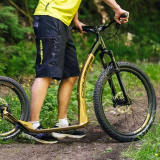 Hulajnoga Crussis Cross 9.2-1 złoto-czarna 27,5/20"