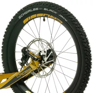 Hulajnoga Crussis Cross 9.2-1 złoto-czarna 27,5/20"