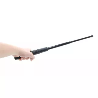 Teleskopowa pałka do samoobrony 18" hartowana, czarna