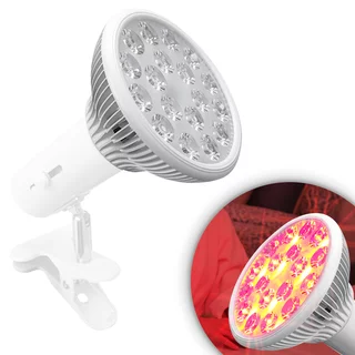 Żarówka do lampy na podczerwień inSPORTline 24W  ∙ terapia światłem ∙ rozluźnienie mięśni ∙ E27 LED ∙ 650/850 nm - Biały