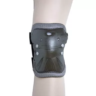 Zestaw ochraniaczy na dłonie, łokcie i kolana Spartan Coolmax - 6 sztuk - Czarno-czerwony
