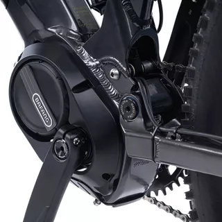 Górski rower elektryczny z pełnym zawieszeniem Levit Svarog BF Overstep 630 29"/27,5" - Lime black pearl