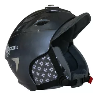 Kask narciarski WORKER Trentino - Szary z logo