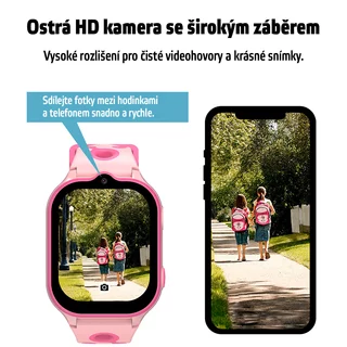 Smartwatch inSPORTline Melino dla dzieci z SIM GPS 4G LTE IP67 i przyciskiem SOS nowoczesne funkcje