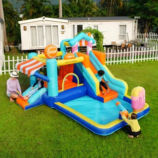 Dmuchany zamek dla dzieci Doctor Dolphin Shop 73072T