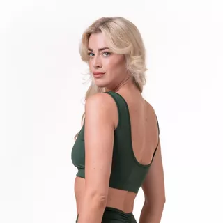 Top damski biustonosz Nebbia Miami Sporty Bralette 554 - Ciemny zielony