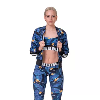 Bluza damska Nebbia Ocean Power Sporty 562 - Niebieski ocean