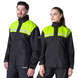 Kurtka motocyklowa przeciwdeszczowa W-TEC Rinstop ∙ wodoodporna ∙ odblaskowa Visionight ∙ ripstop ∙ mesh ∙ lekka kompaktowa