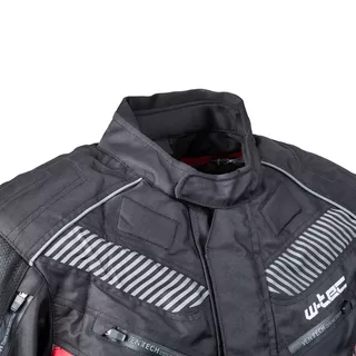 Męska kurtka motocyklowa W-TEC Kamicer - Czarno-szary