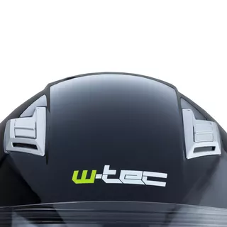 Kask motocyklowy szczękowy W-TEC Vexamo z blendą - Czarno-zielony
