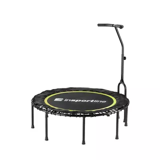 Trampolina fitness z uchwytem inSPORTline Cordy 114 cm - OUTLET - Różowy