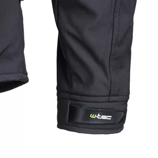 Męska kurtka motocyklowa soft-shell W-TEC Borozef - Czarno-zielony