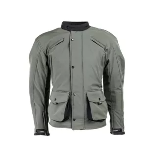 Męska kurtka motocyklowa soft-shell W-TEC Forresta - Khaki - Khaki