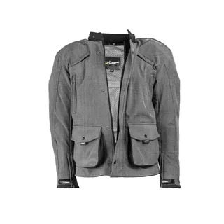 Męska kurtka motocyklowa soft-shell W-TEC Forresta - Khaki