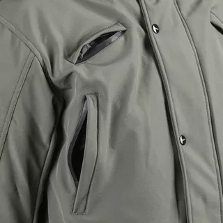 Męska kurtka motocyklowa soft-shell W-TEC Forresta - Khaki