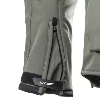 Męska kurtka motocyklowa soft-shell W-TEC Forresta - Khaki