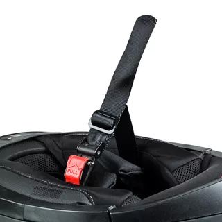 Kask motocyklowy z blendą Flip-Up W-TEC Pezzon - biało-brązowy