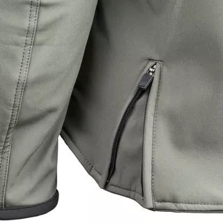 Męska kurtka motocyklowa soft-shell W-TEC Forresta - Khaki
