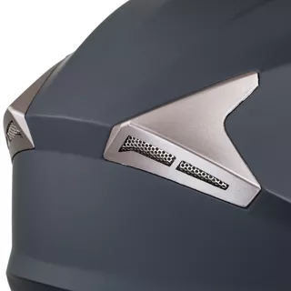 Kask motocyklowy otwarty z blendą W-TEC Putta - czarno-brązowy