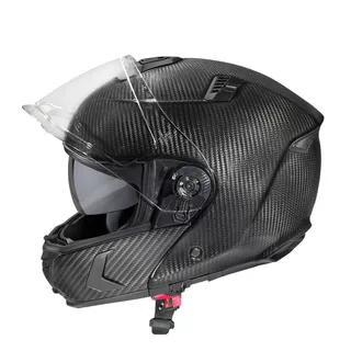 Kask motocyklowy pełny karbon W-TEC Tensiler - połysk węgla