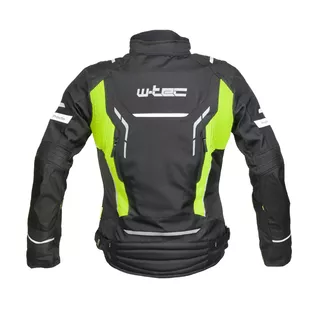 Damska kurtka motocyklowa W-TEC Brandon Lady - Czarny-fluo żółty