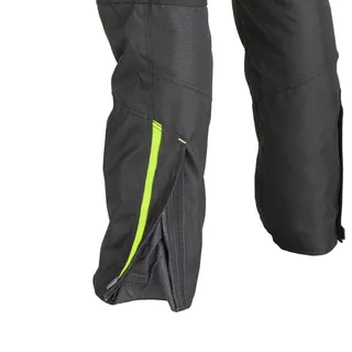 Damskie spodnie motocyklowe W-TEC Spirital Lady - Czarny-fluo żółty