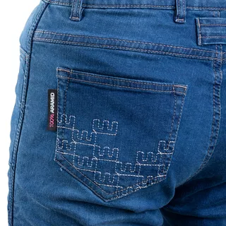 Damskie jeansy motocyklowe W-TEC GoralCE - Niebieski