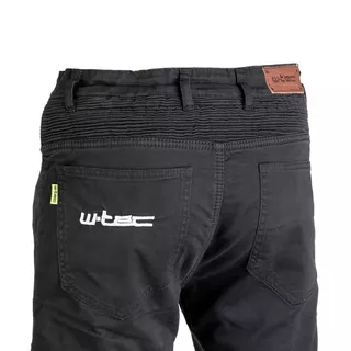 Męskie spodnie motocyklowe W-TEC Raggan - Czarny