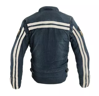 Męska kurtka motocyklowa jeans W-TEC Wildone - Niebieski
