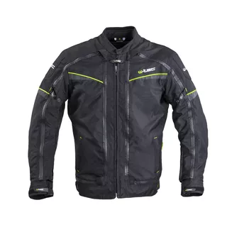 Kurtka motocyklowa W-TEC Progair - Czarny-fluo