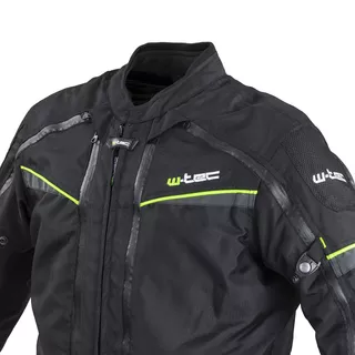 Kurtka motocyklowa W-TEC Progair - Czarny-fluo