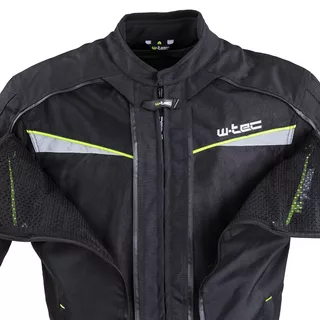 Kurtka motocyklowa W-TEC Progair - Czarny-fluo