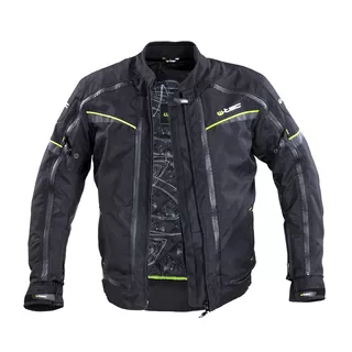 Kurtka motocyklowa W-TEC Progair - Czarny-fluo