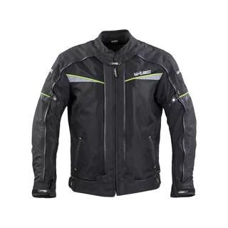Kurtka motocyklowa W-TEC Progair - Czarny-fluo