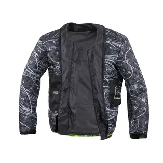 Kurtka motocyklowa W-TEC Progair - Czarny-fluo