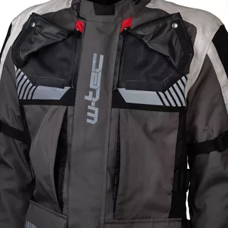 Kurtka motocyklowa W-TEC Excellenta - Szary