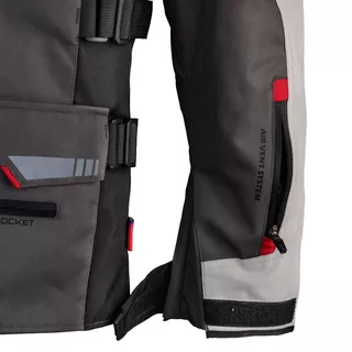 Kurtka motocyklowa W-TEC Excellenta - Szary