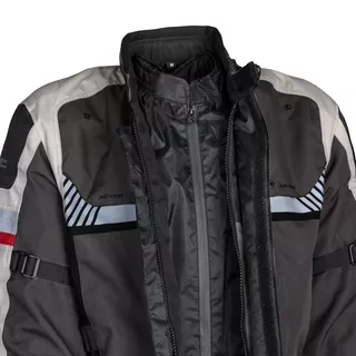 Kurtka motocyklowa W-TEC Excellenta - Szary