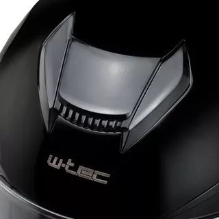 Kask motocyklowy zamknięty z blendą W-TEC Yorkroad Fusion - Czarny Szary Czerwony Błyszczący