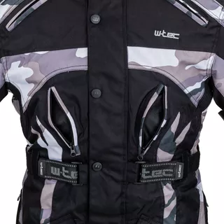 Męska kurtka motocyklowa W-TEC Troopa - Black Camo