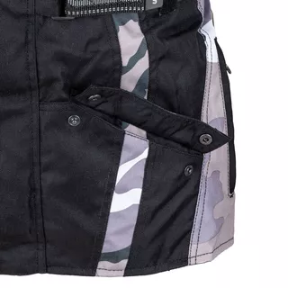 Męska kurtka motocyklowa W-TEC Troopa - Black Camo