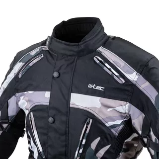 Męska kurtka motocyklowa W-TEC Troopa - Black Camo